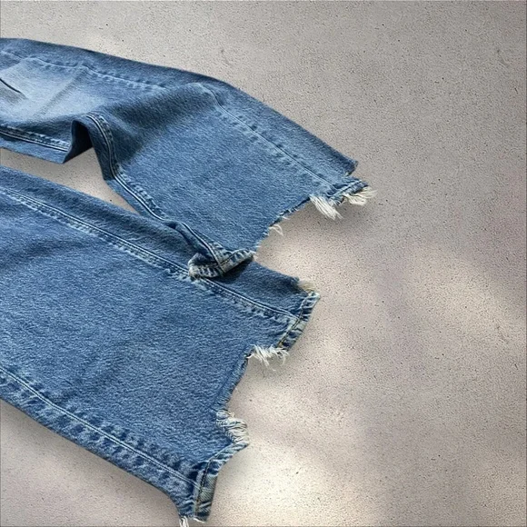 American Eagle Outfitters Super High Rise Baggy Wide Leg Jeans - Picture 6 of 7